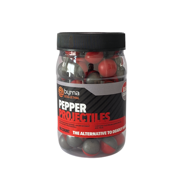 Proyectiles Pepper Byrna Calibre .68 Pack x65
