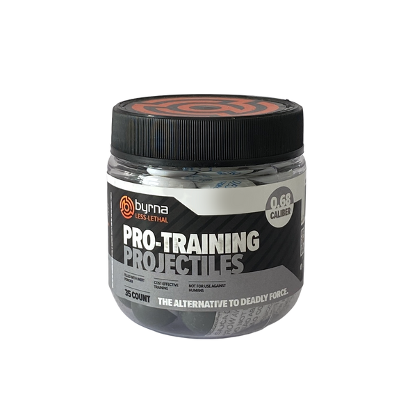 Proyectiles Byrna Pro Training Calibre .68 — Tarro x35