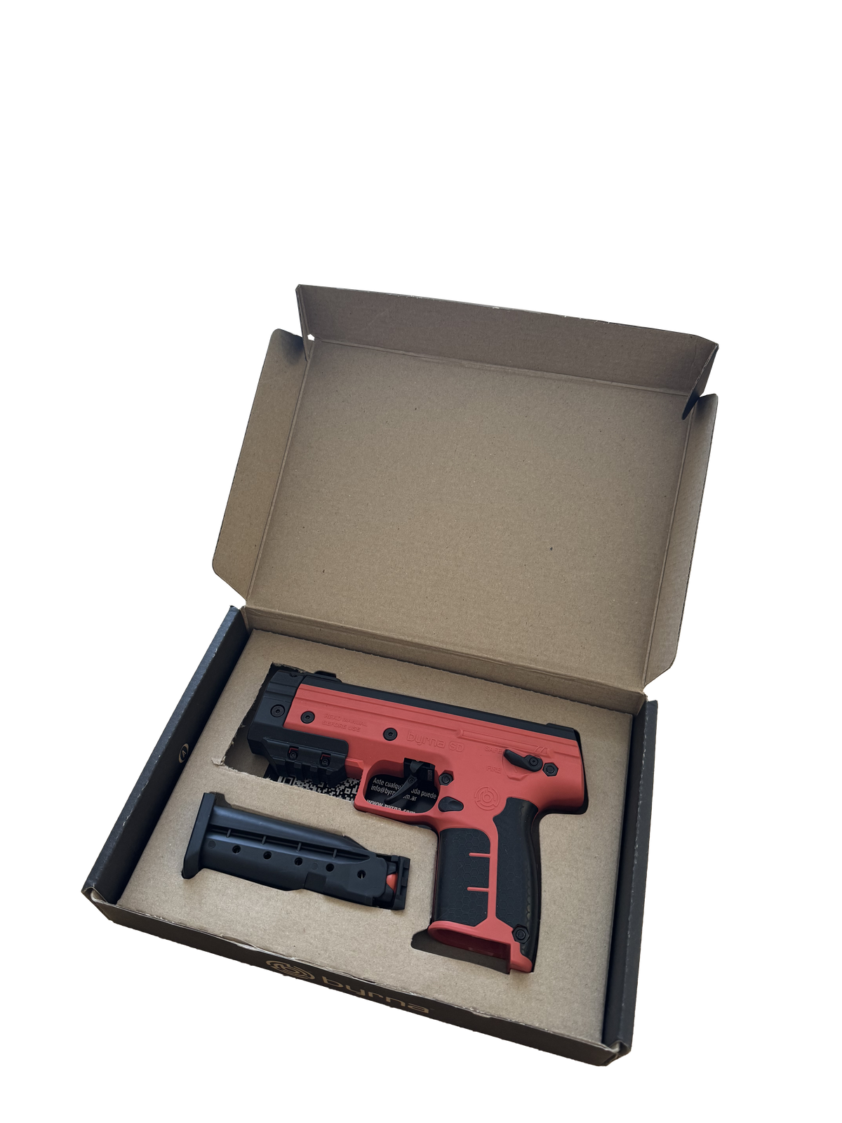 Byrna SDXL Security Box (color naranja)